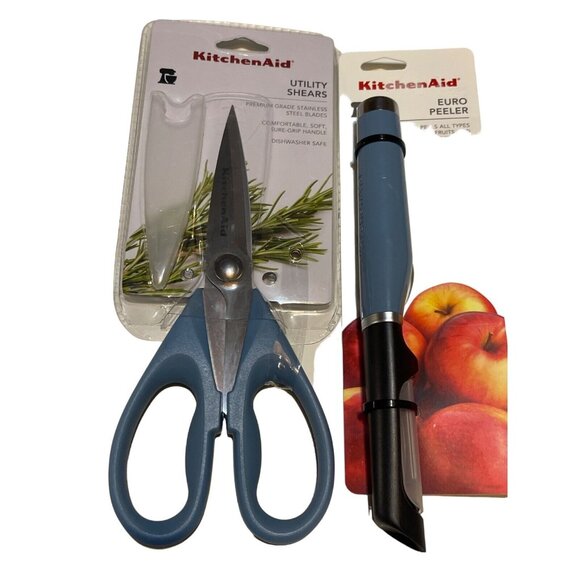 KITCHENAID Blue Velvet Can Opener, whisks, & measuring cups and spoons 15 pc.SET - Picture 10 of 14